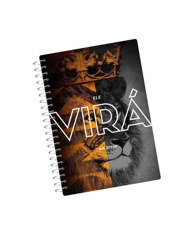 Caderno LEÃO DE JUDÁ A5