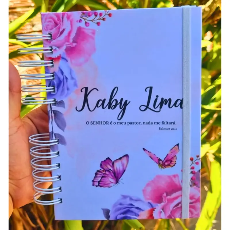 Planner Devocional Diário A5 Personalizado