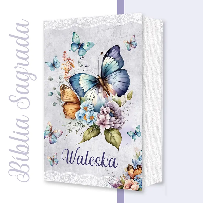 Biblia Sagrada Borboletas versão NVI ou JFA