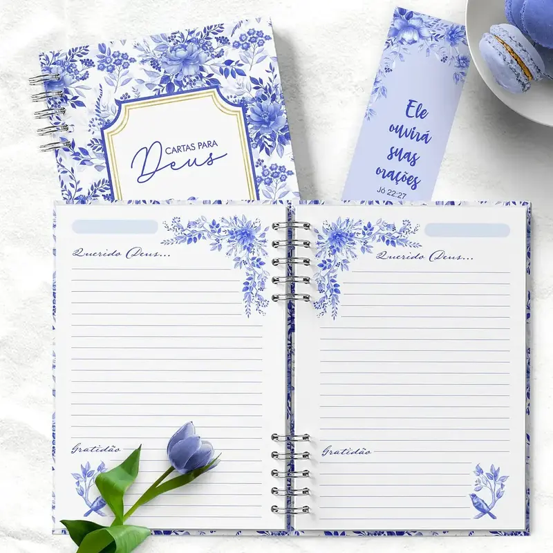 Caderno Cartas para Deus com Marcador de Página