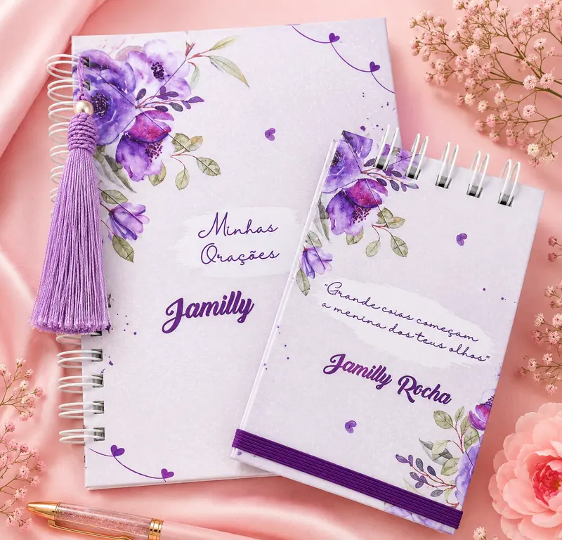Kit Caderno+Bloco