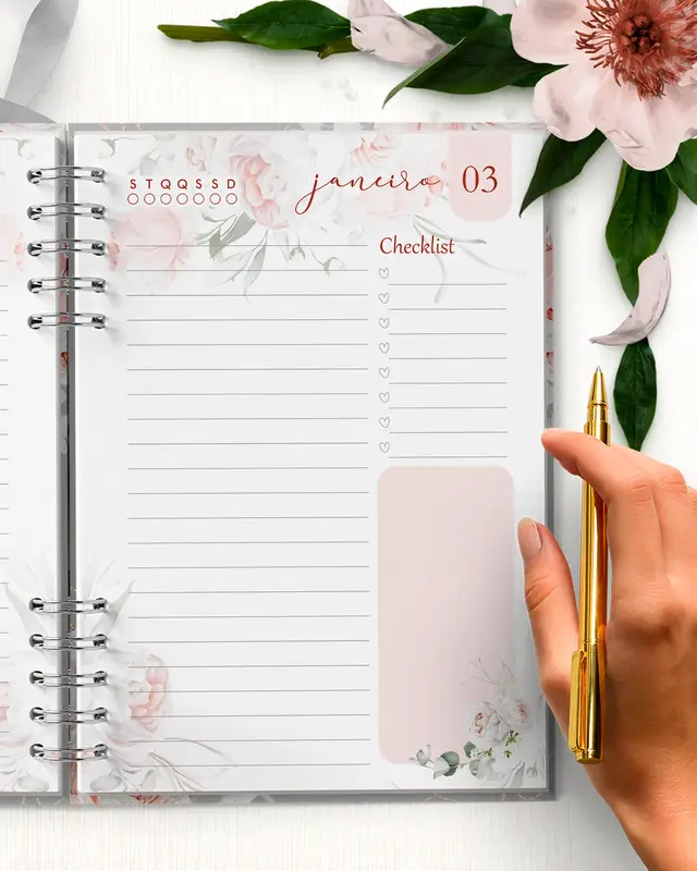 Agenda Permanente 1 dia por pagina