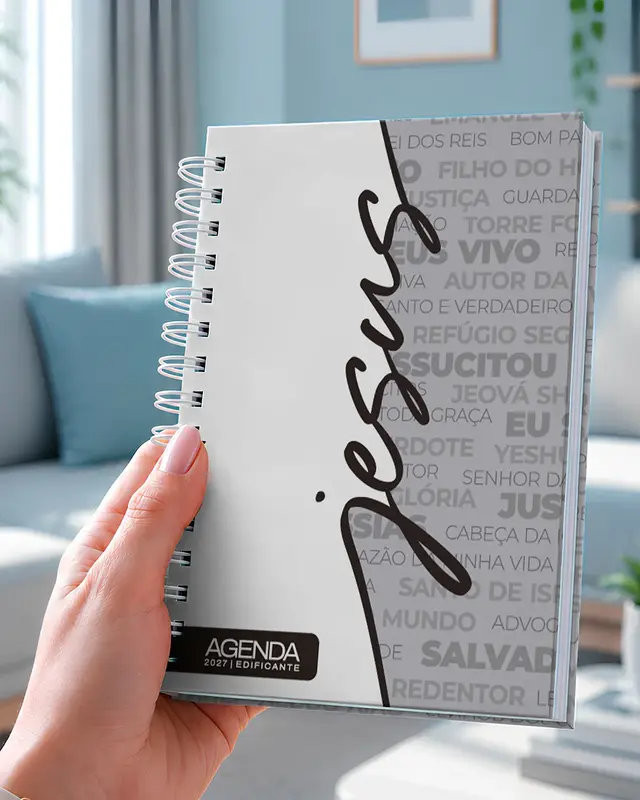 Agenda Edificante 32 modelos de capa disponiveis