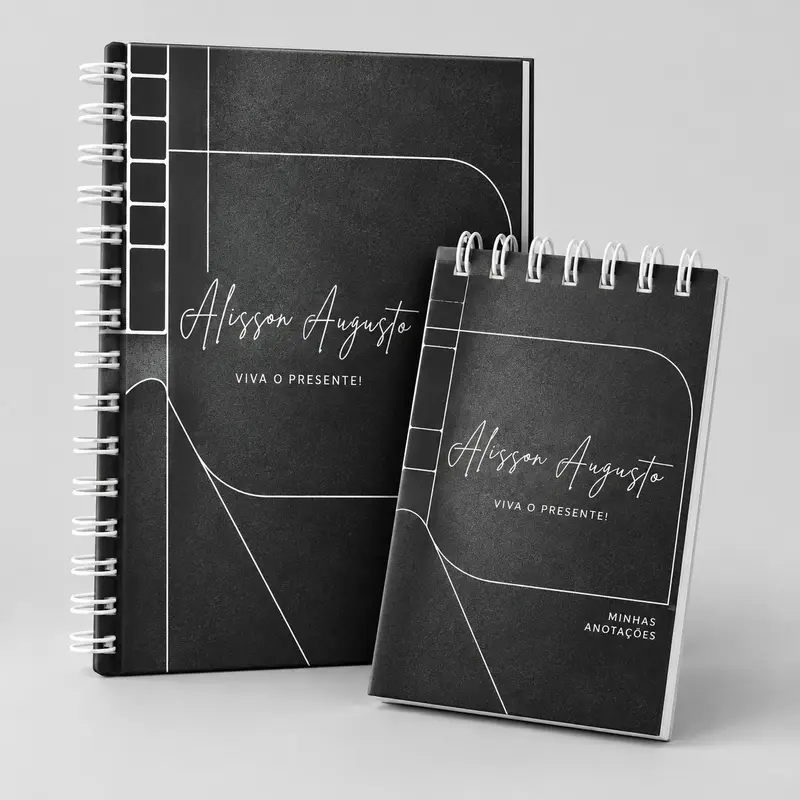 Caderno + Bloco Personalizado